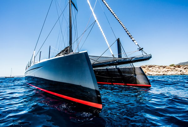 karverized multihull sailing boat